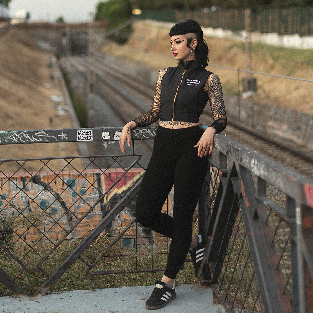 PRE ORDER-Chaleco CropTop Harrington