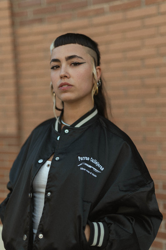 Chaqueta satinada Universidad Callejera