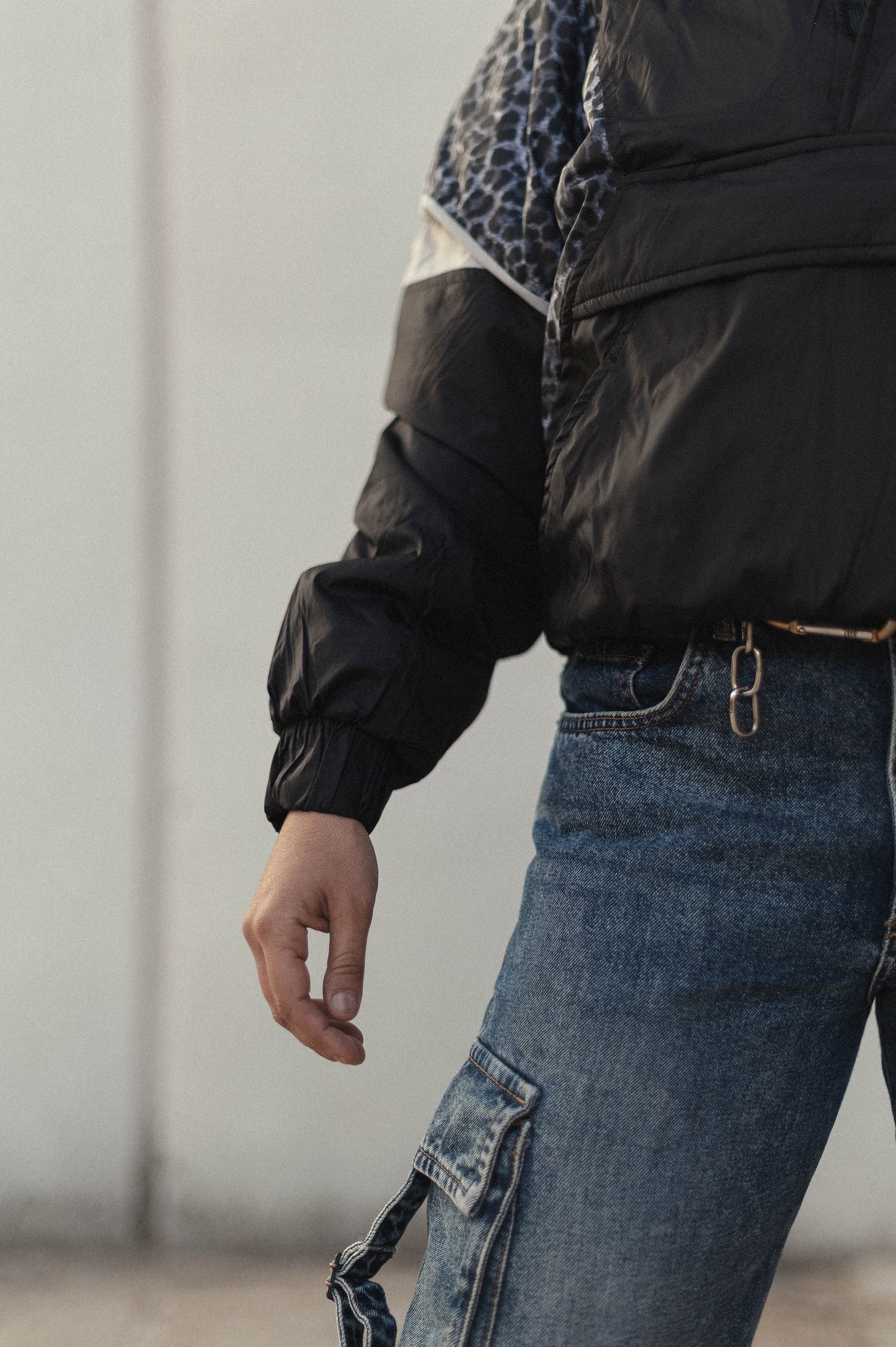 Chaqueta Queen Of The Jungle Black Leopard