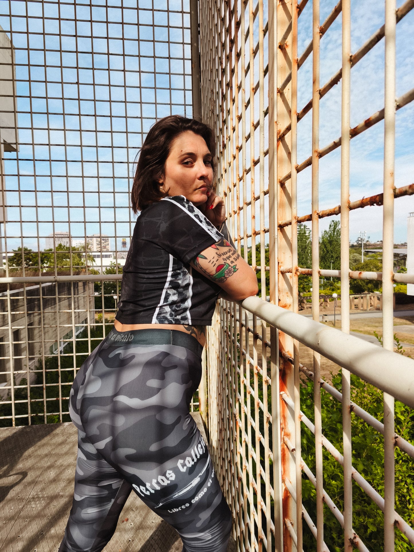 Leggins Fight Girl