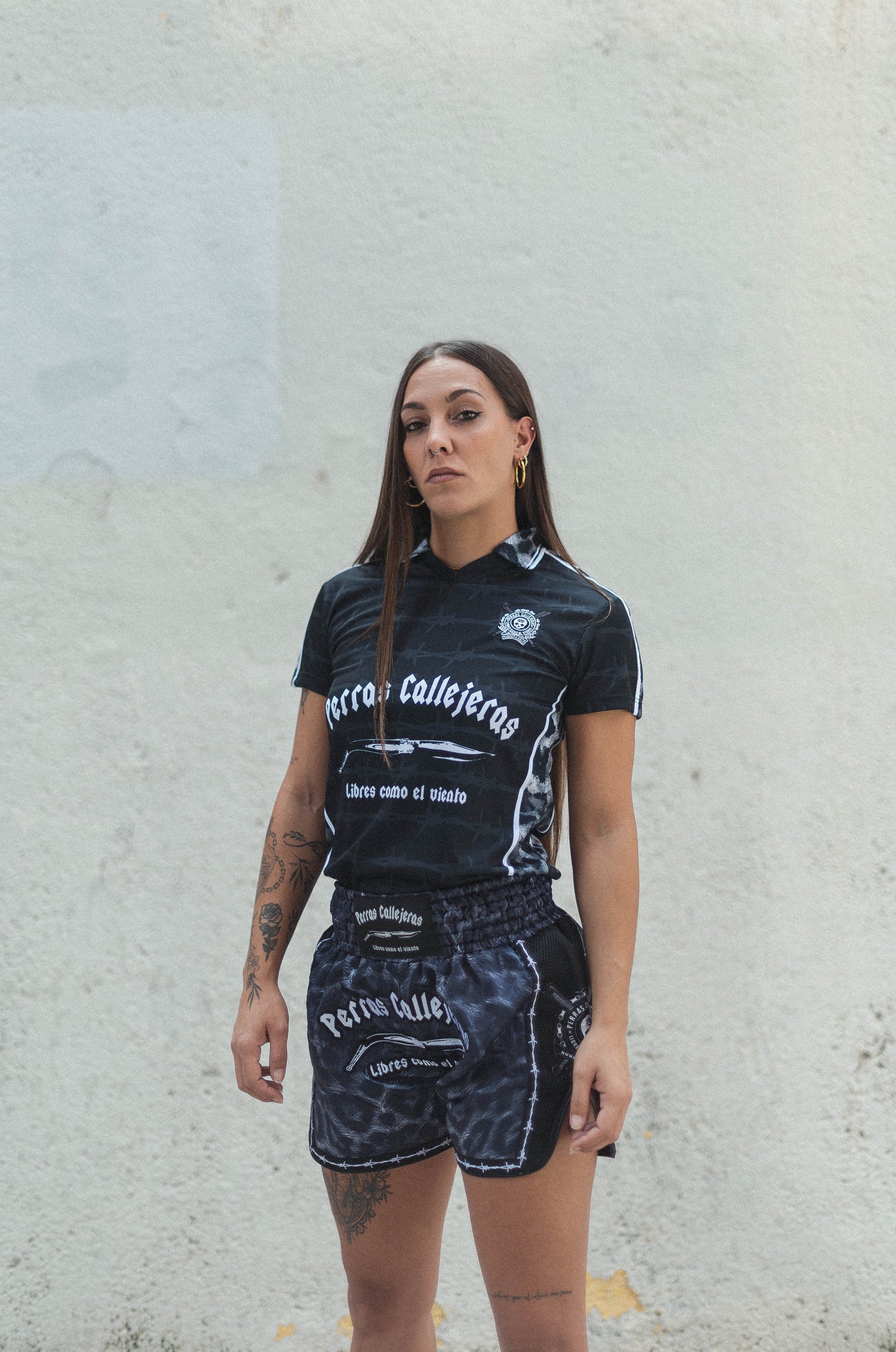 Short Muay Thai Perras Callejeras
