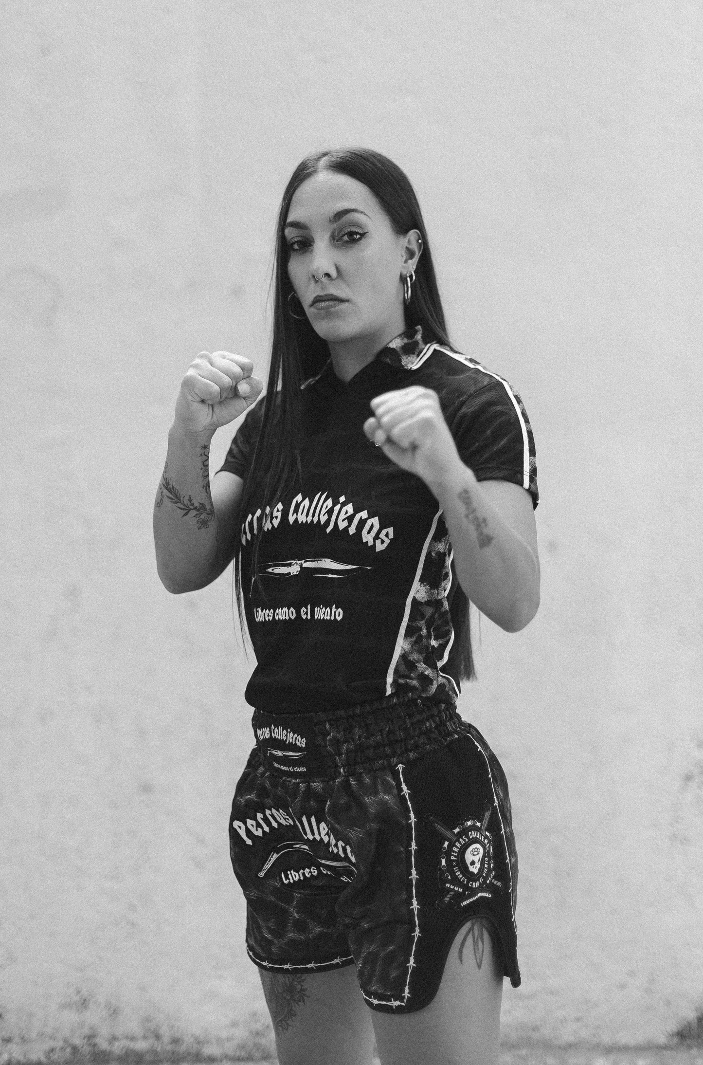 Short Muay Thai Perras Callejeras