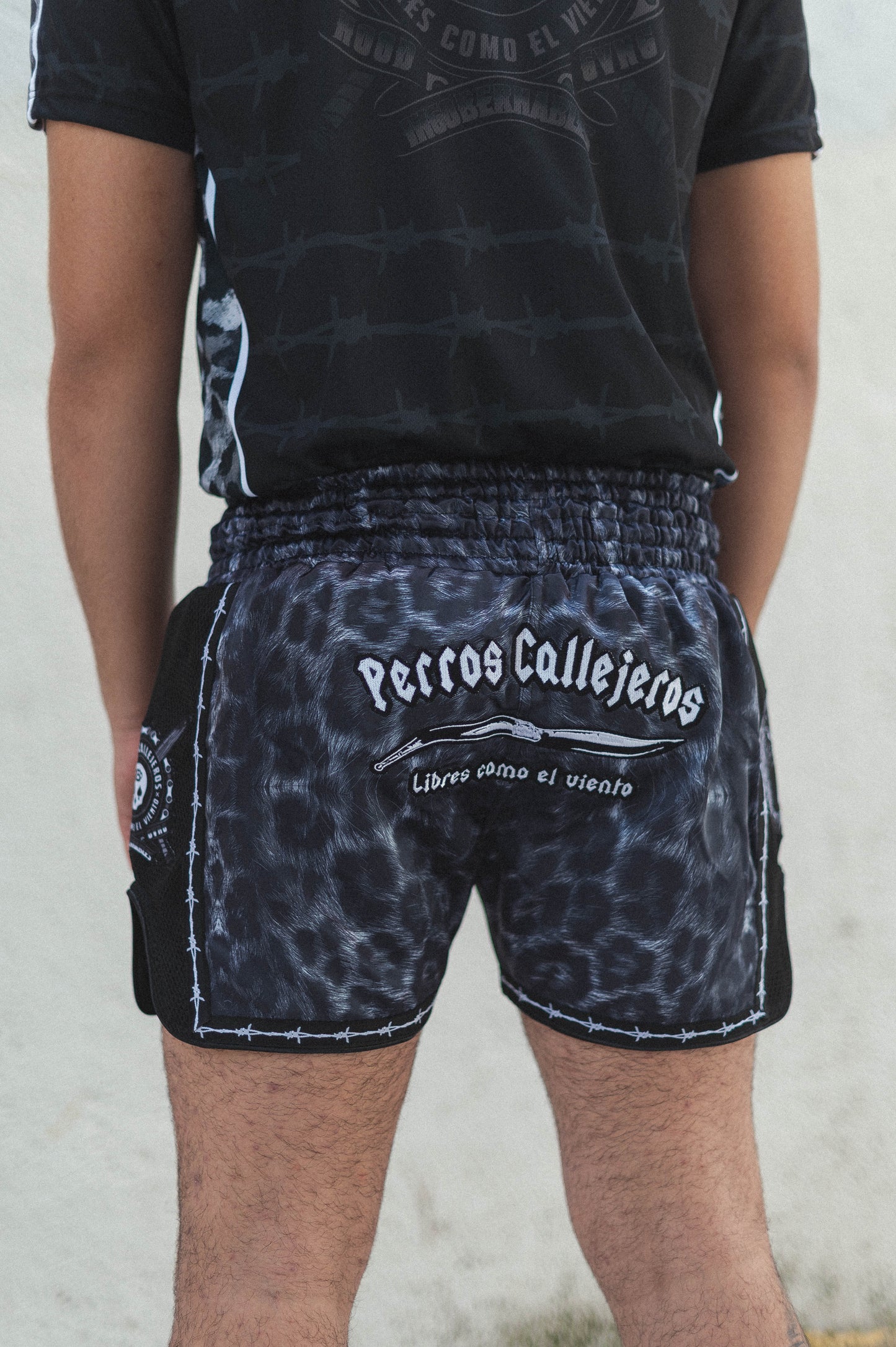 Short Muay Thai Perros Callejeros