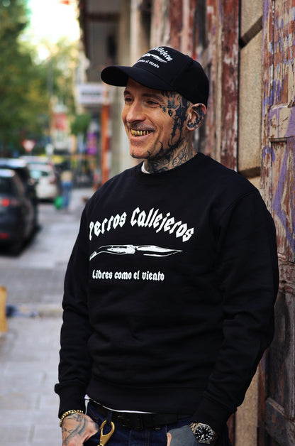 Sudadera sin capucha Perros Callejeros
