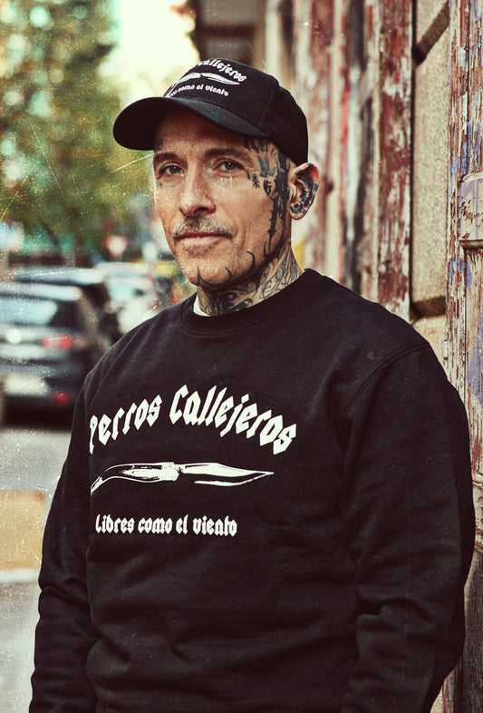 Sudadera sin capucha Perros Callejeros