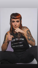 TOP NEGRO PERRAS CALLEJERAS