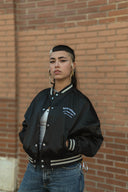 Chaqueta satinada Universidad Callejera