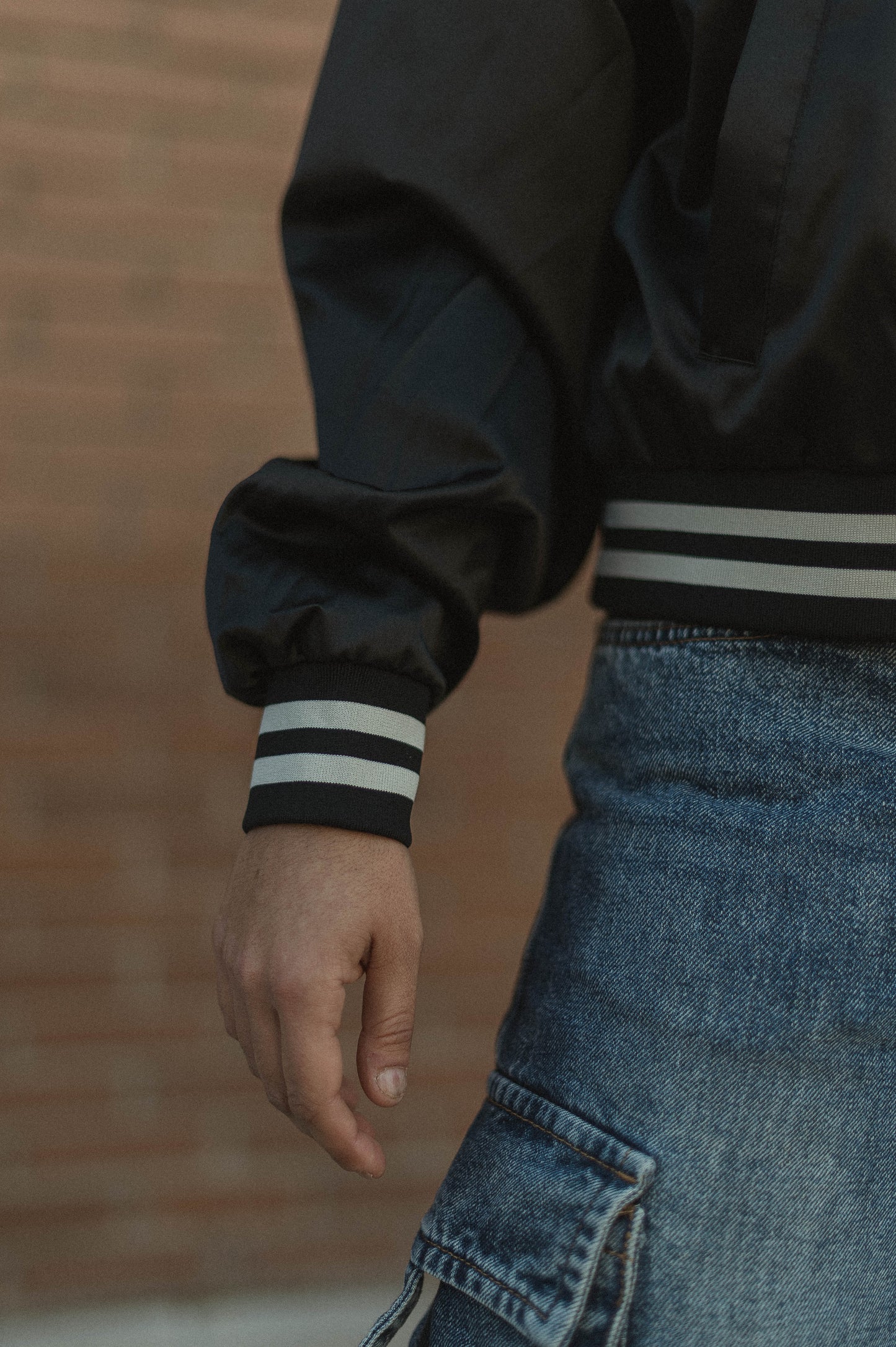 Chaqueta satinada Universidad Callejera
