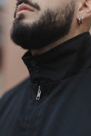 Chaqueta estilo Harrington bordada