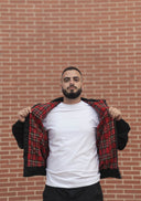 Chaqueta estilo Harrington bordada