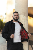 Chaqueta estilo Harrington bordada