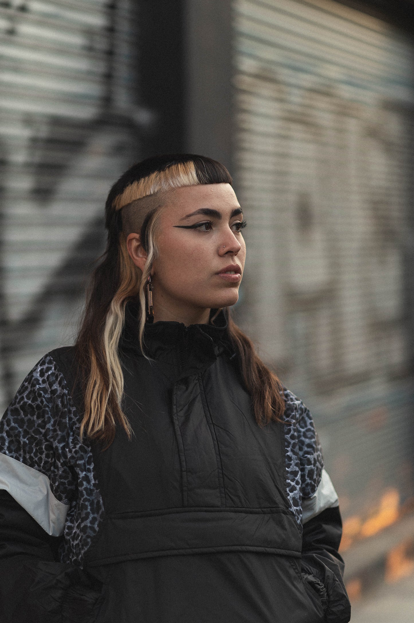 Chaqueta Queen Of The Jungle Black Leopard