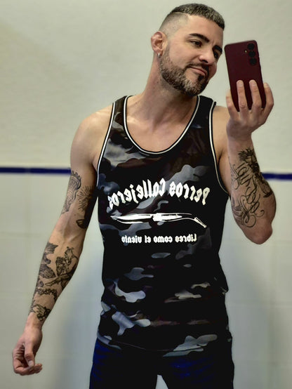 Camiseta tirantes Dark Camo