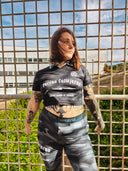 Camiseta Futbol Croptop Perras