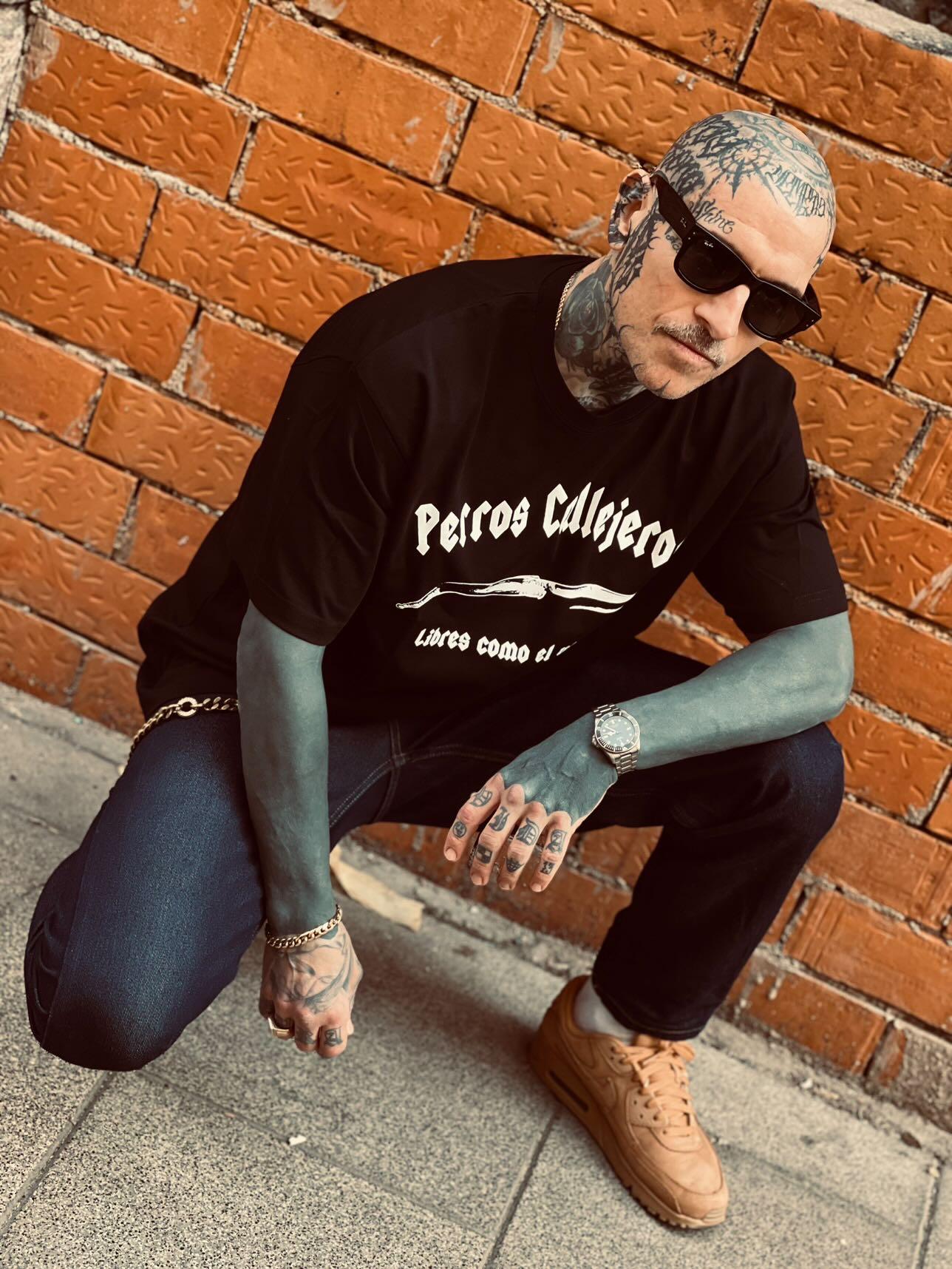 Camiseta Oversize  Perros Callejeros