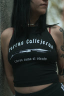 TOP NEGRO PERRAS CALLEJERAS