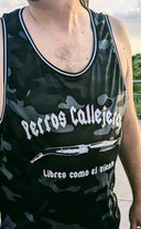 Camiseta tirantes Dark Camo
