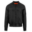 BOMBER NEGRA BORDADO DE PERROS CALLEJEROS