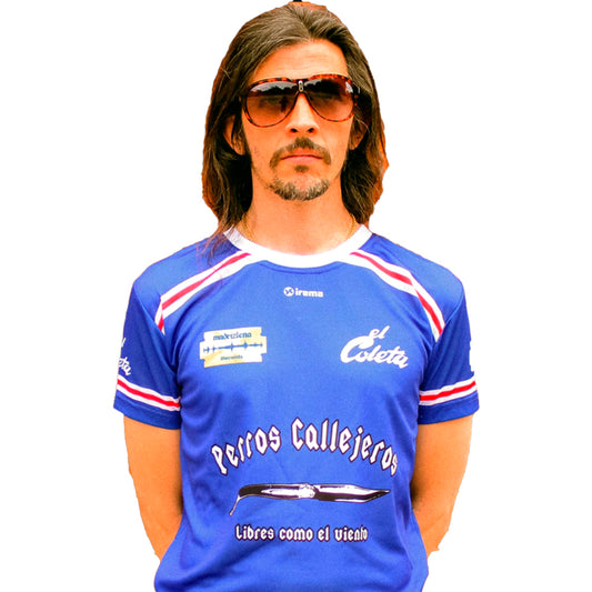 CAMISETA GOL´90 EL COLETA X PERROS CALLEJEROS X LA MADRIZLEÑA