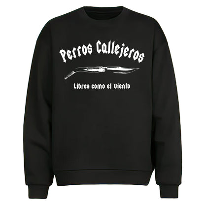 Sudadera sin capucha Perros Callejeros