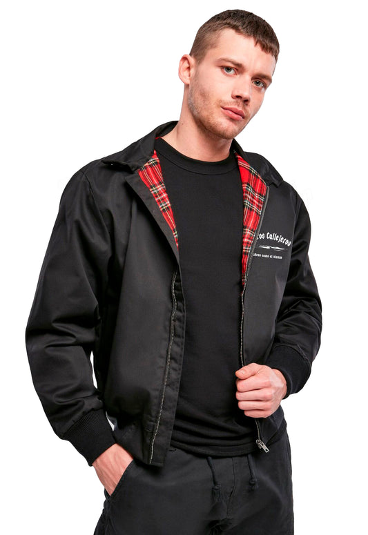 Chaqueta estilo Harrington bordada