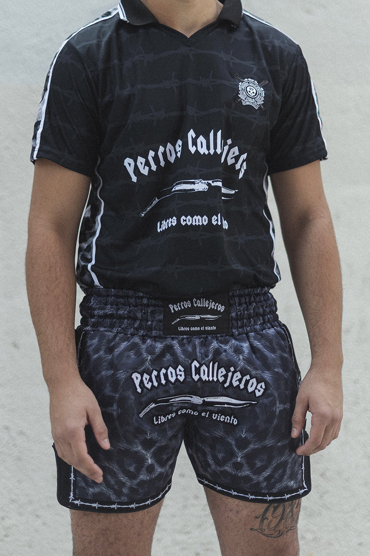 Short Muay Thai Perros Callejeros
