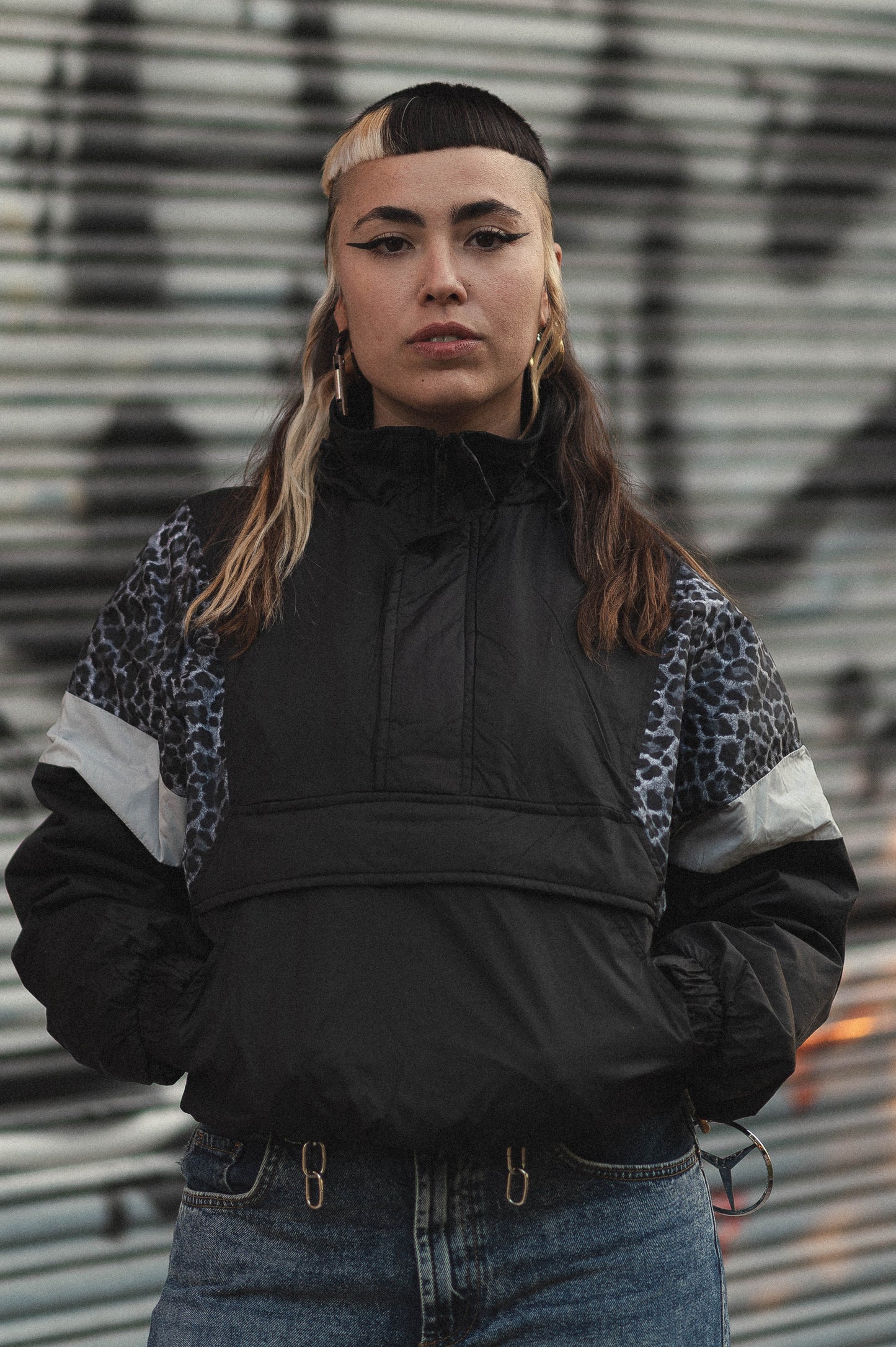 Chaqueta Queen Of The Jungle Black Leopard